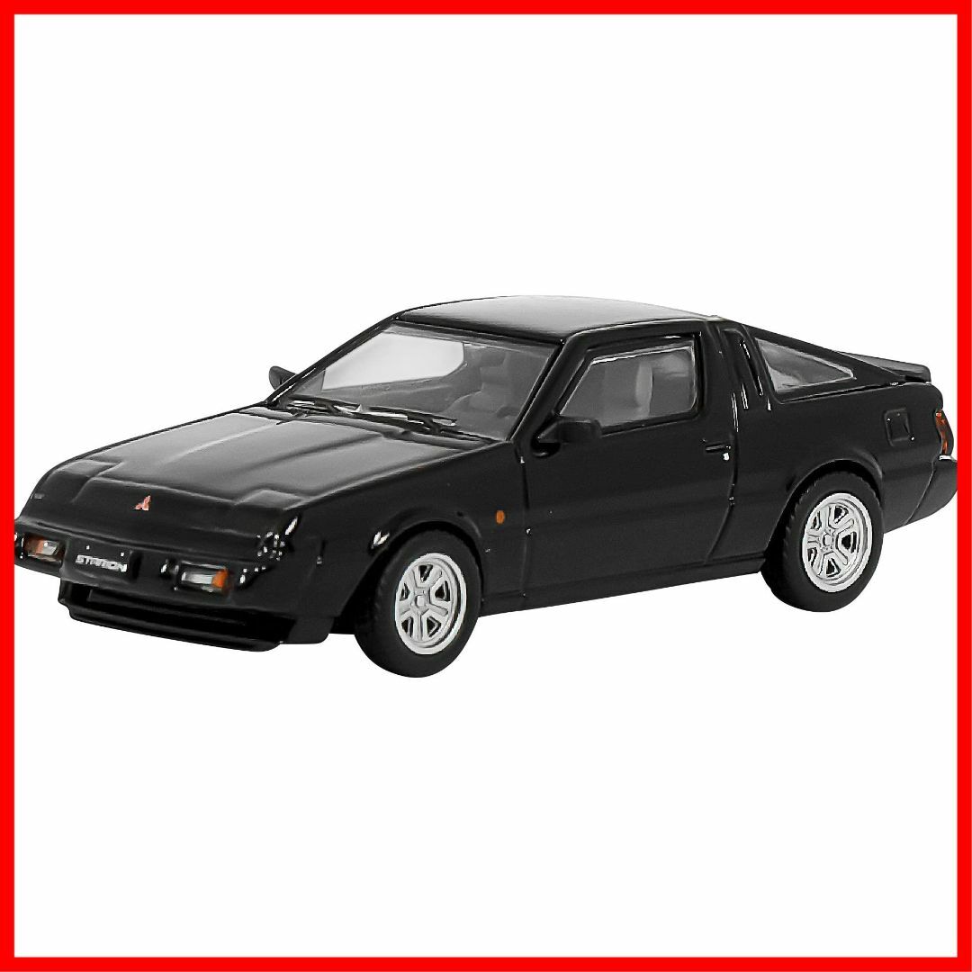 ラクマ限定　POP RACE 1/64 ミツビシ Starion Black 完