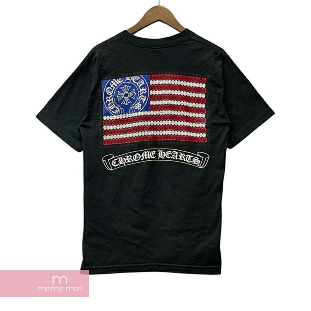 メンズCHROME HEARTS American Flag Tee クロムハーツ アメリカン