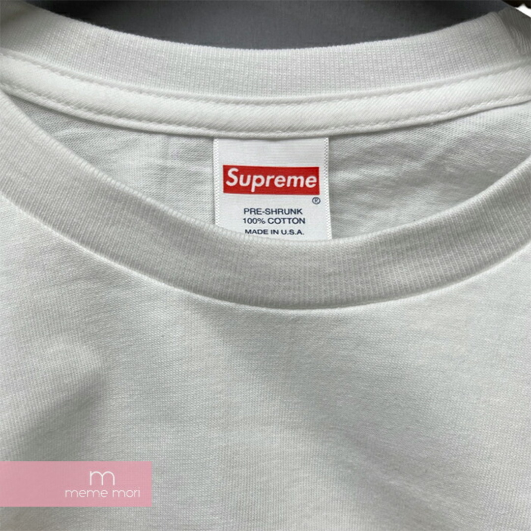 Supreme×ANTI HERO 2022SS Curbs Tee シュプリーム×アンタイヒーロー カーブTシャツ 半袖カットソー イーグル・ロゴプリント ホワイト サイズL【230811】【新古品】【me04】