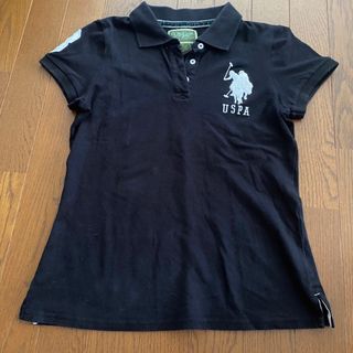 ユーエスポロアッスン(U.S. POLO ASSN.)のPOLO ポロシャツ ビッグポニー ポロ　ブラック　U.S.POLO ASSN(ポロシャツ)