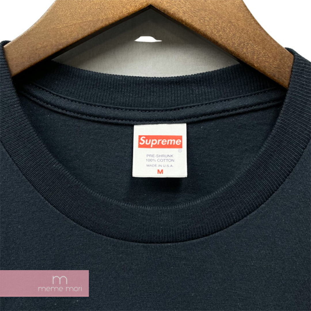 Supreme 2023SS Tonal Box Logo Tee シュプリーム トーナルボックスロゴTシャツ 半袖カットソー プリント ネイビー  サイズM【230813】【新古品】【me04】