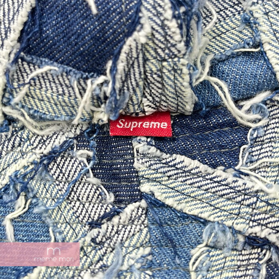 Supreme   Supreme SS Frayed Patchwork Denim Crusher