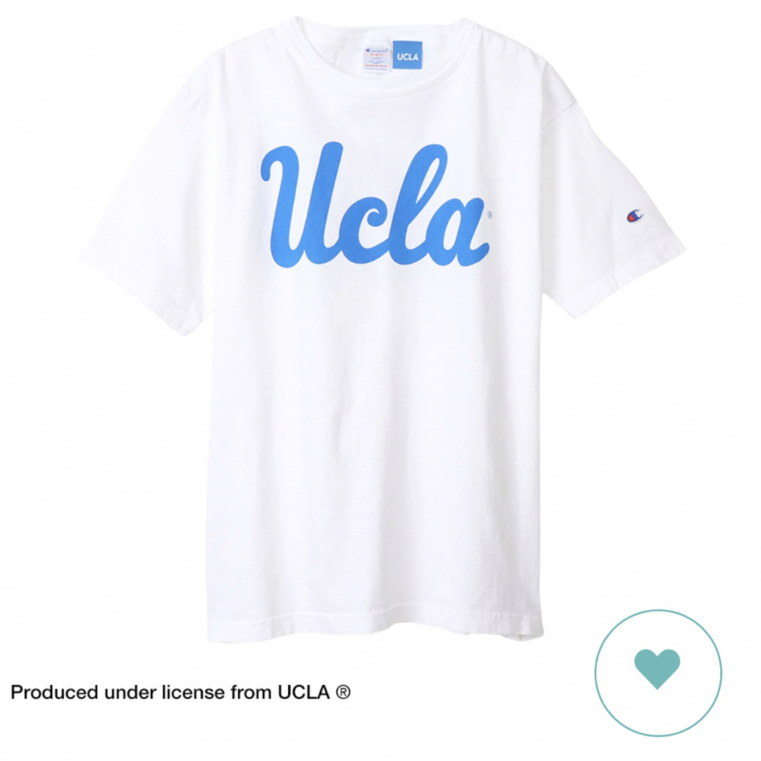 Champion(チャンピオン)の【新品】Champion T-1011 カレッジtシャツ UCLA染み込みロゴ メンズのトップス(Tシャツ/カットソー(半袖/袖なし))の商品写真