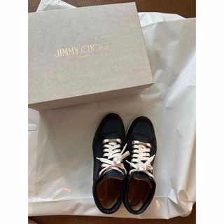 ジミーチュウ(JIMMY CHOO)の【RX様専用】JIMMYCHOO グリッタースニーカー【箱あり】(スニーカー)