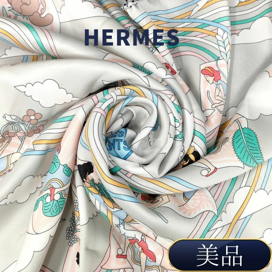 Hermes - エルメス カレ70 CARRES VOLANTS 空飛ぶカレ スカーフの通販