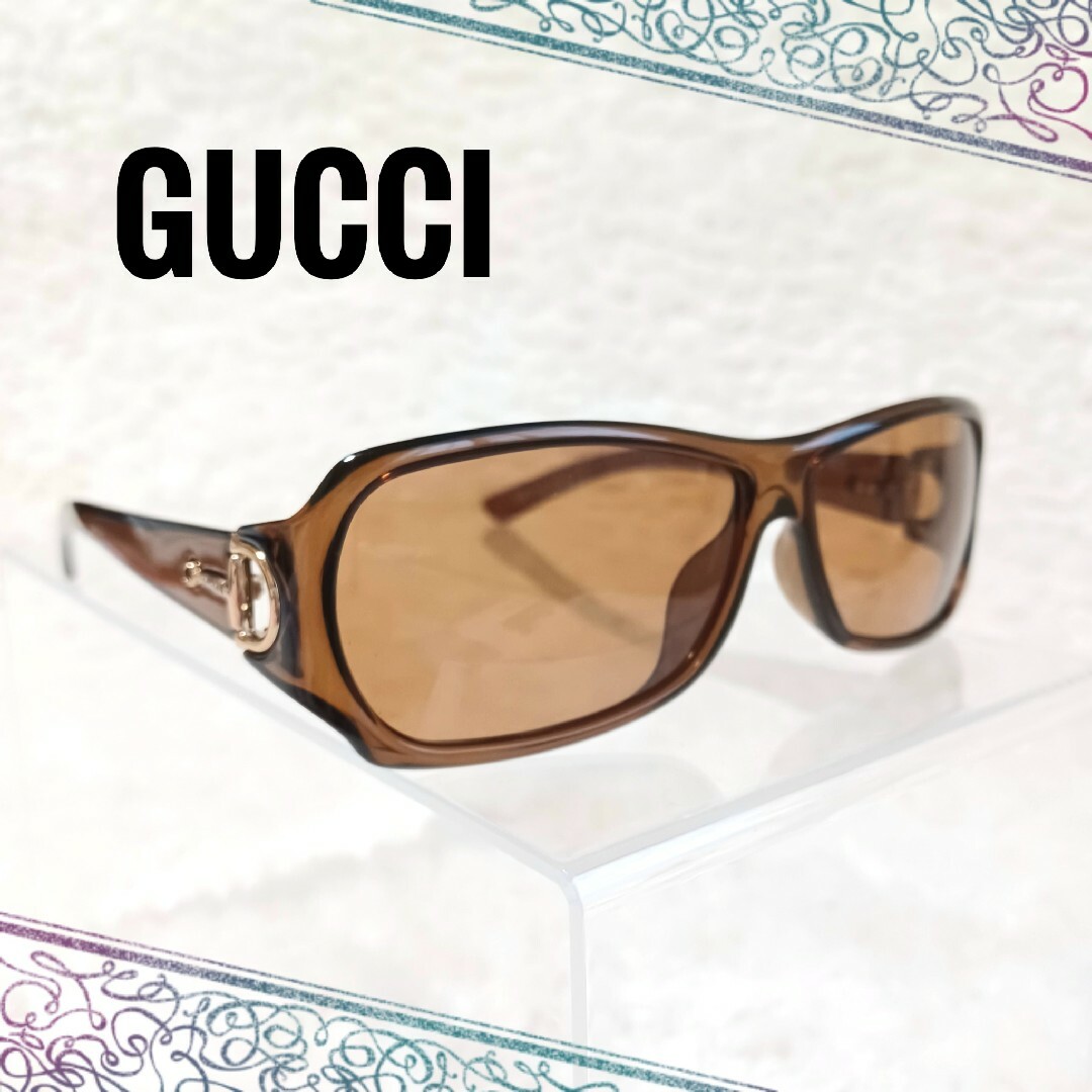 Gucci - 美品☆GUCCI グッチ☆ホースビット サングラス スクエア