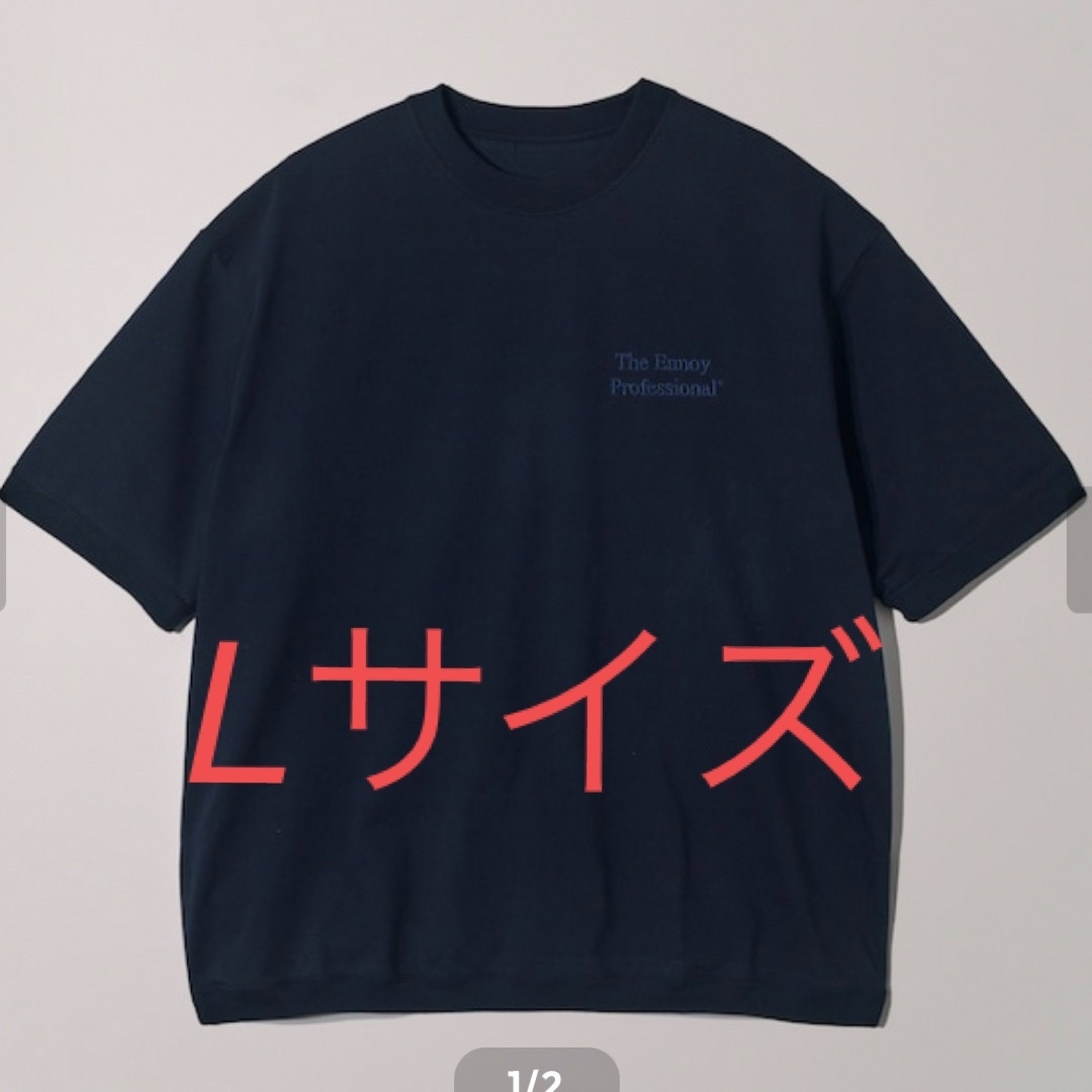 1LDK SELECT(ワンエルディーケーセレクト)のennoy Short sleeve hem rib tee NAVY エンノイ メンズのトップス(Tシャツ/カットソー(半袖/袖なし))の商品写真