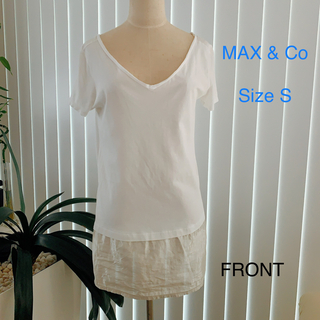 マックスアンドコー(Max & Co.)のMAX &co カットソー(カットソー(半袖/袖なし))