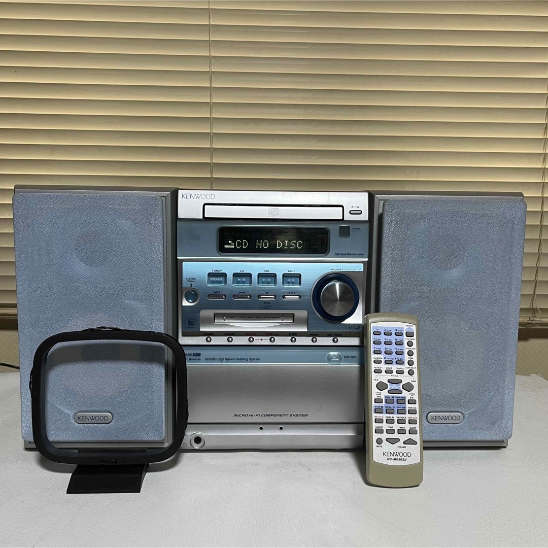 KENWOOD ミニコンポ RXD-SJ3MD CD MD カセット ラジオ - 通販
