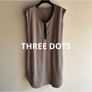 スリードッツ(three dots)のTHREE DOTS チュニックワンピース(ミニワンピース)