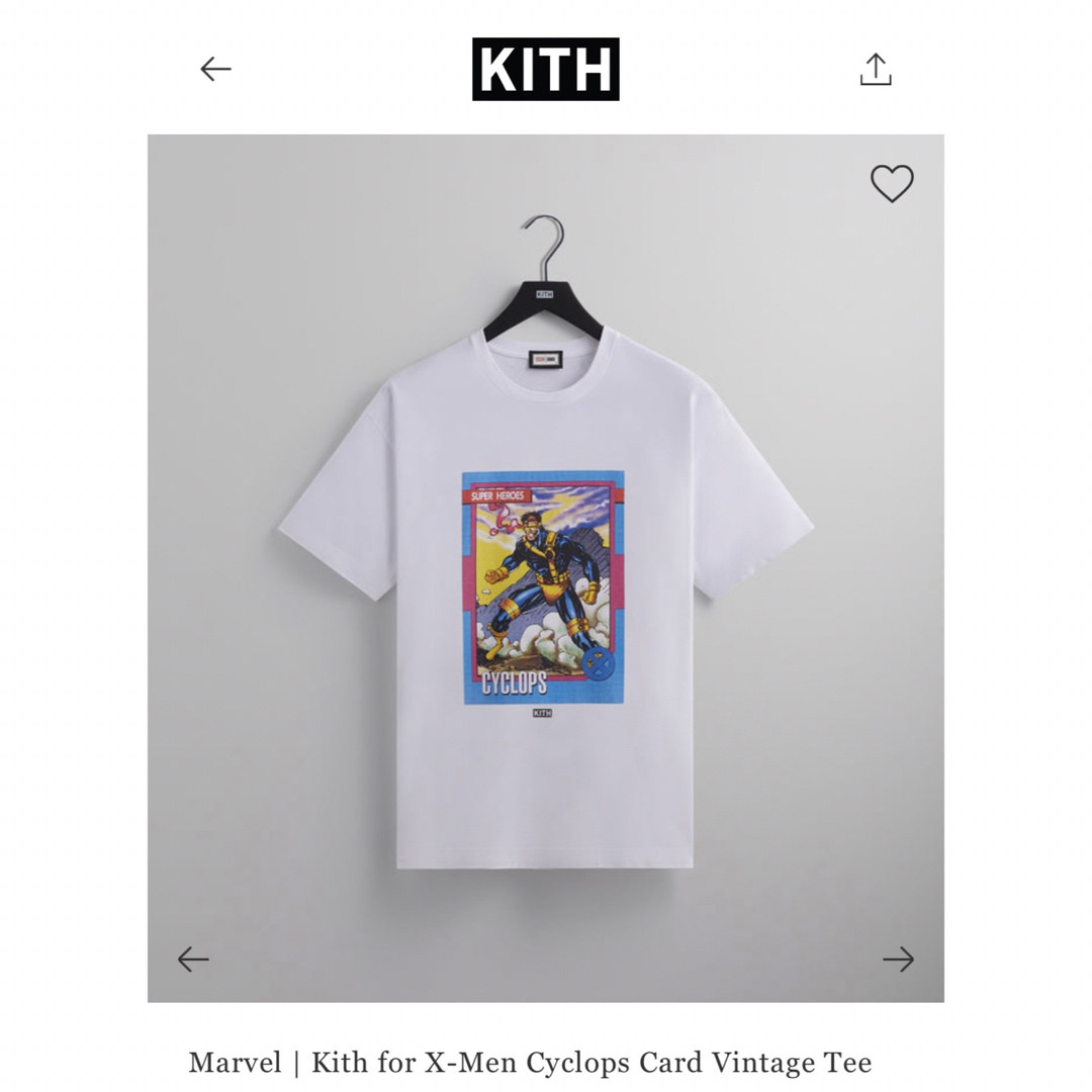 Marvel Kith X-Men Cyclops Vintage Tee | フリマアプリ ラクマ