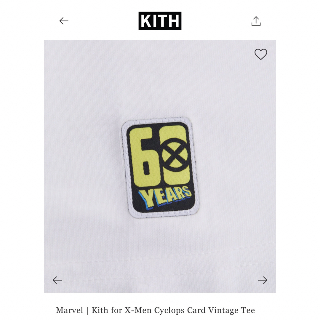 KITH × MARVEL Cyclops Vintage Tee