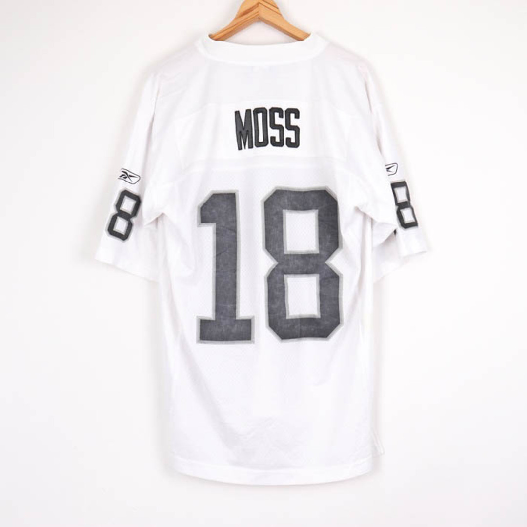 輸入 アメフト ユニフォーム NFL 18 MOSS ビックサイズ