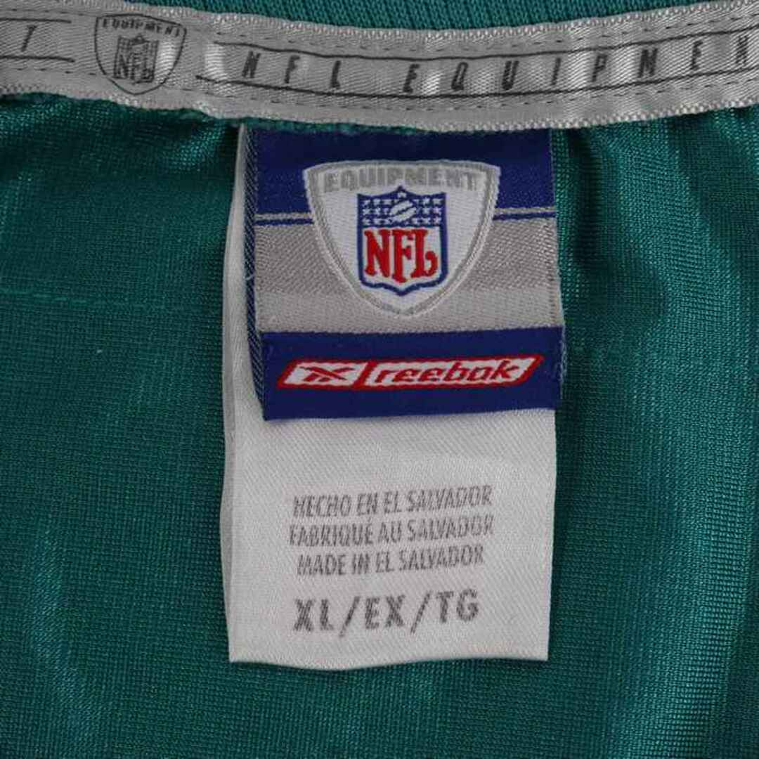 Reebok(リーボック)のリーボック Tシャツ 半袖 アメフト ユニフォーム NFL #34 ゲームシャツ 大きいサイズ US 古着 メンズ XLサイズ グリーン Reebok メンズのトップス(その他)の商品写真