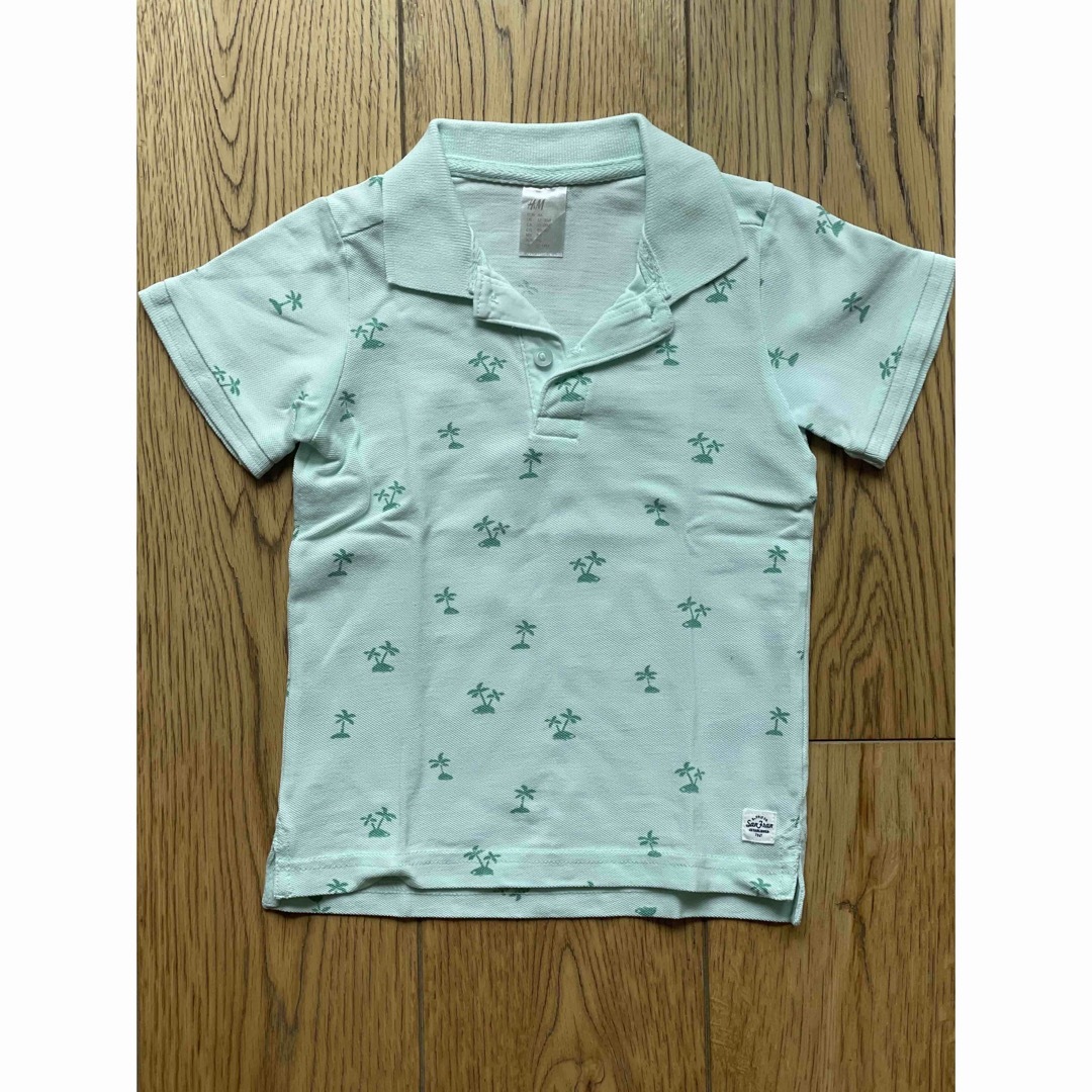 ベビー服 Tシャツ ヤシの木 80 Ｈ&M キッズ/ベビー/マタニティのベビー服(~85cm)(Ｔシャツ)の商品写真