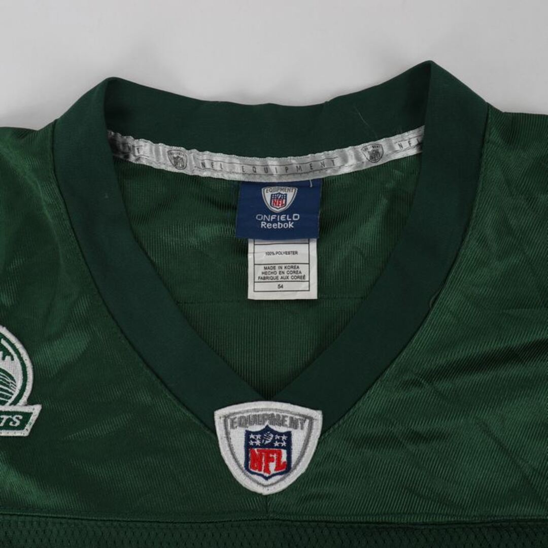 リーボック Tシャツ 半袖 アメフト ユニフォーム NFL #6 ゲームシャツ 大きいサイズ US 古着 メンズ 54サイズ グリーン Reebok