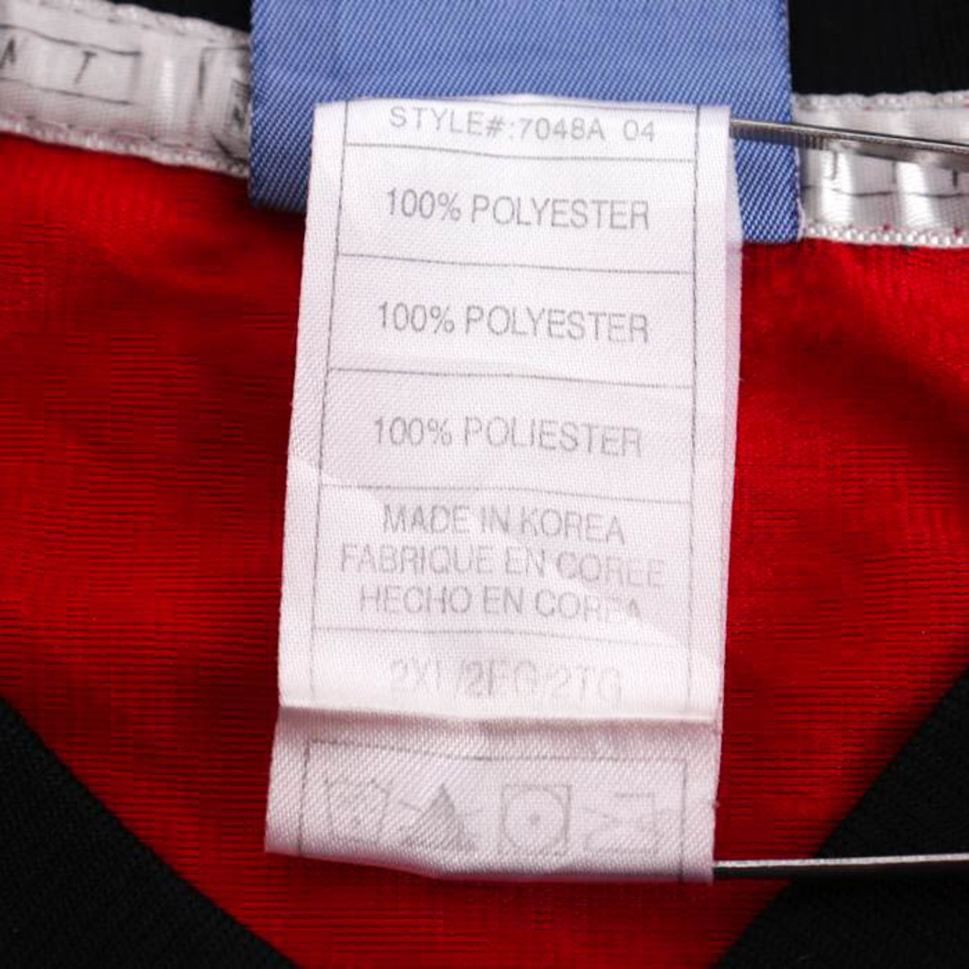 Reebok(リーボック)のリーボック Tシャツ 半袖 アメフト ユニフォーム NFL ゲームシャツ 大きいサイズ US 古着 メンズ 2XLサイズ ワインレッド Reebok メンズのトップス(その他)の商品写真