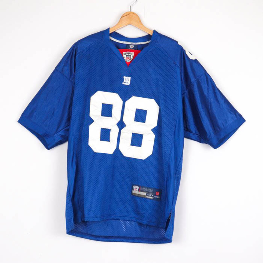 Reebok(リーボック)のリーボック Tシャツ 半袖 アメフト ユニフォーム NFL #88 ゲームシャツ 大きいサイズ US 古着 メンズ 50サイズ ブルー Reebok メンズのトップス(その他)の商品写真