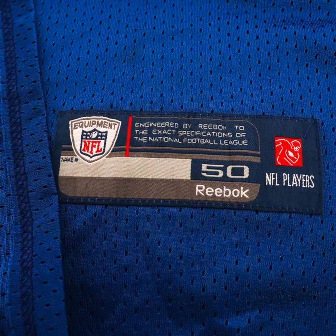 Reebok(リーボック)のリーボック Tシャツ 半袖 アメフト ユニフォーム NFL #88 ゲームシャツ 大きいサイズ US 古着 メンズ 50サイズ ブルー Reebok メンズのトップス(その他)の商品写真
