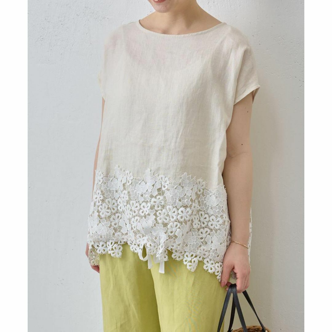 BEARDSLEY - 入手困難 完売品 新品 BEARDSLEY 裾レースブラウス