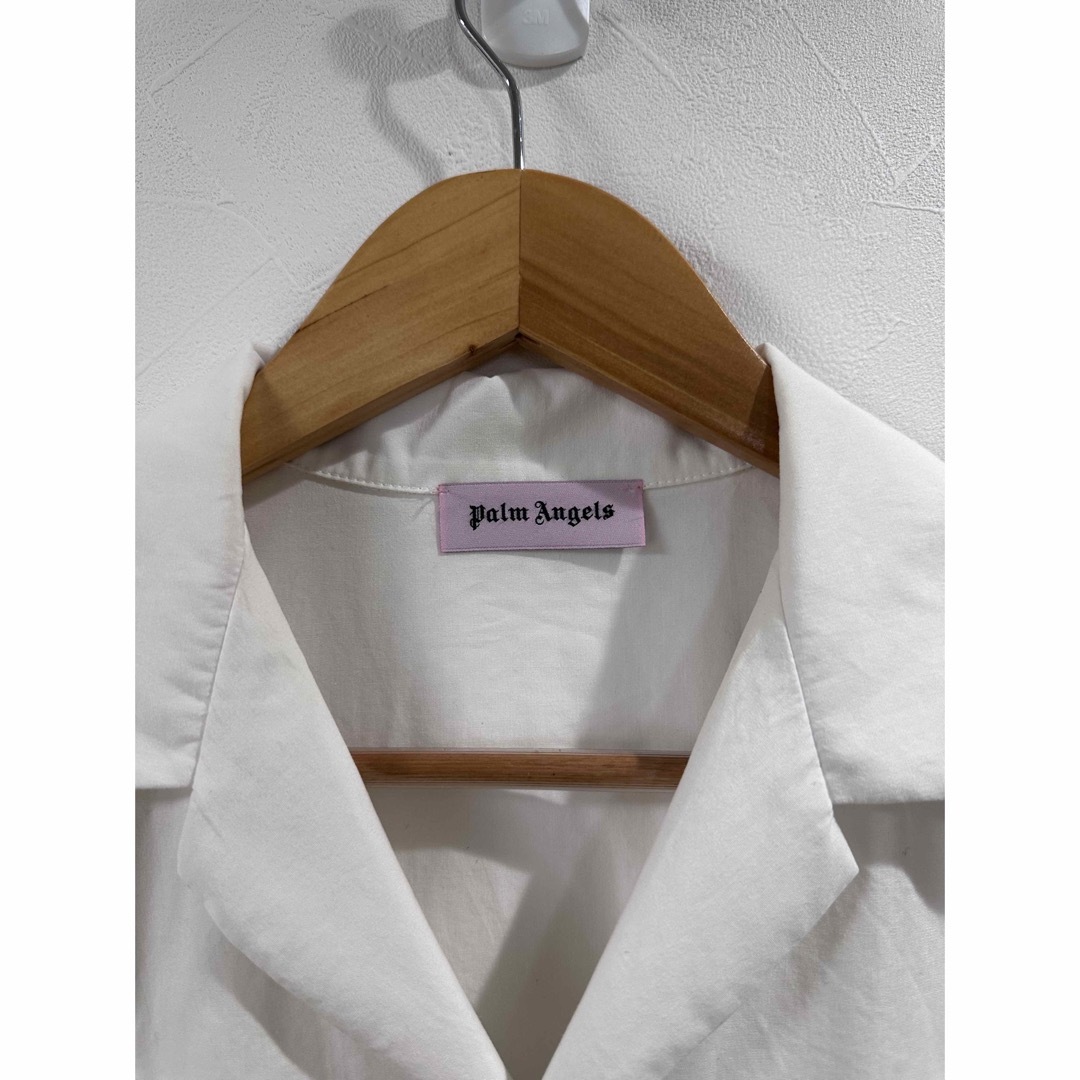 PALM ANGELS(パームエンジェルス)のPalm Angels ロゴプリントアロハシャツ　40 メンズのトップス(シャツ)の商品写真