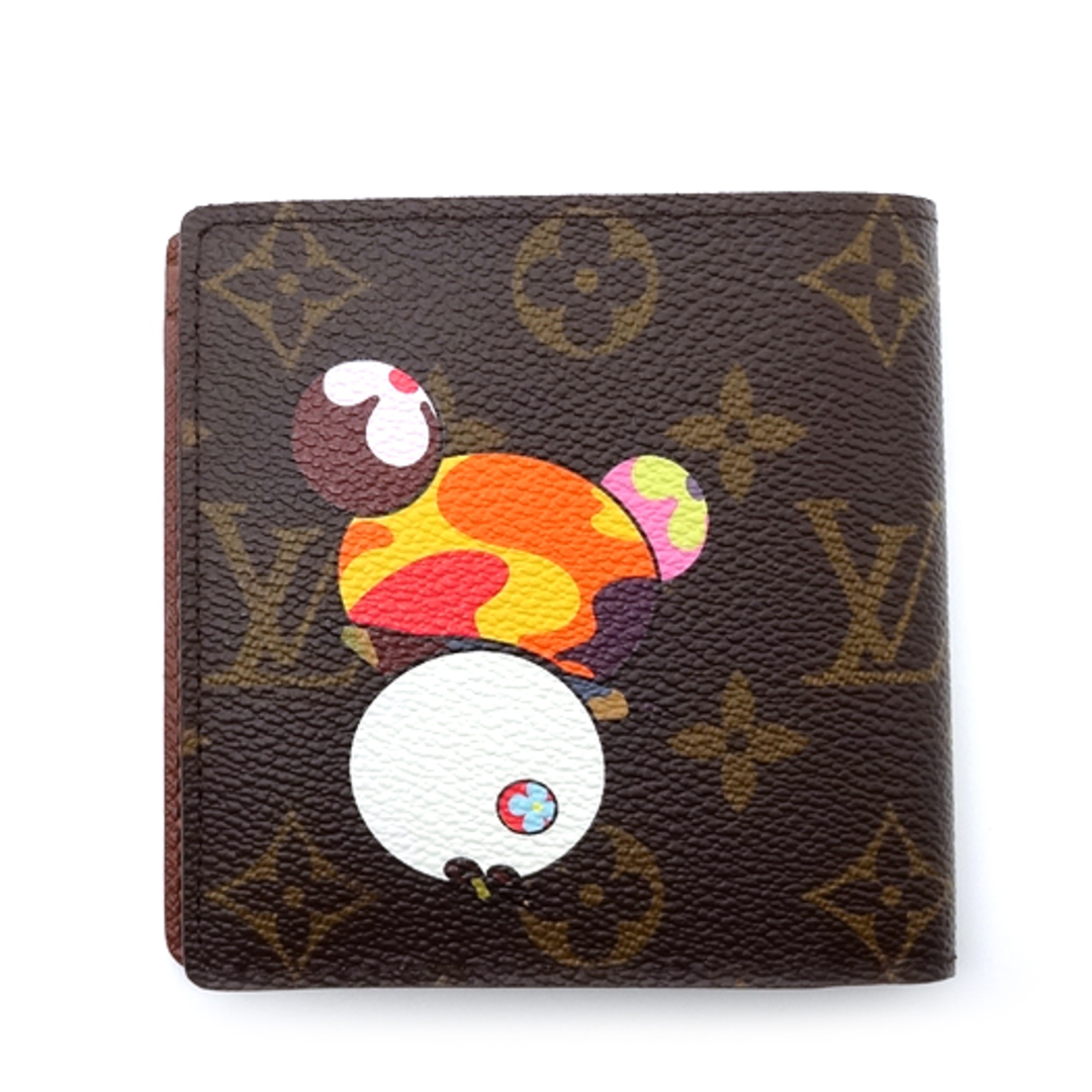 LOUIS VUITTON - ルイ ヴィトン ポルトフォイユ マルコ 村上隆 LOUIS VUITTON - ルイ ヴィトン ポルトフォイユ マルコ 村上隆