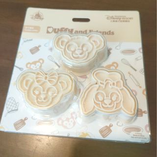 上海ディズニーランド　ダッフィー クッキー型　3個セット(キャラクターグッズ)