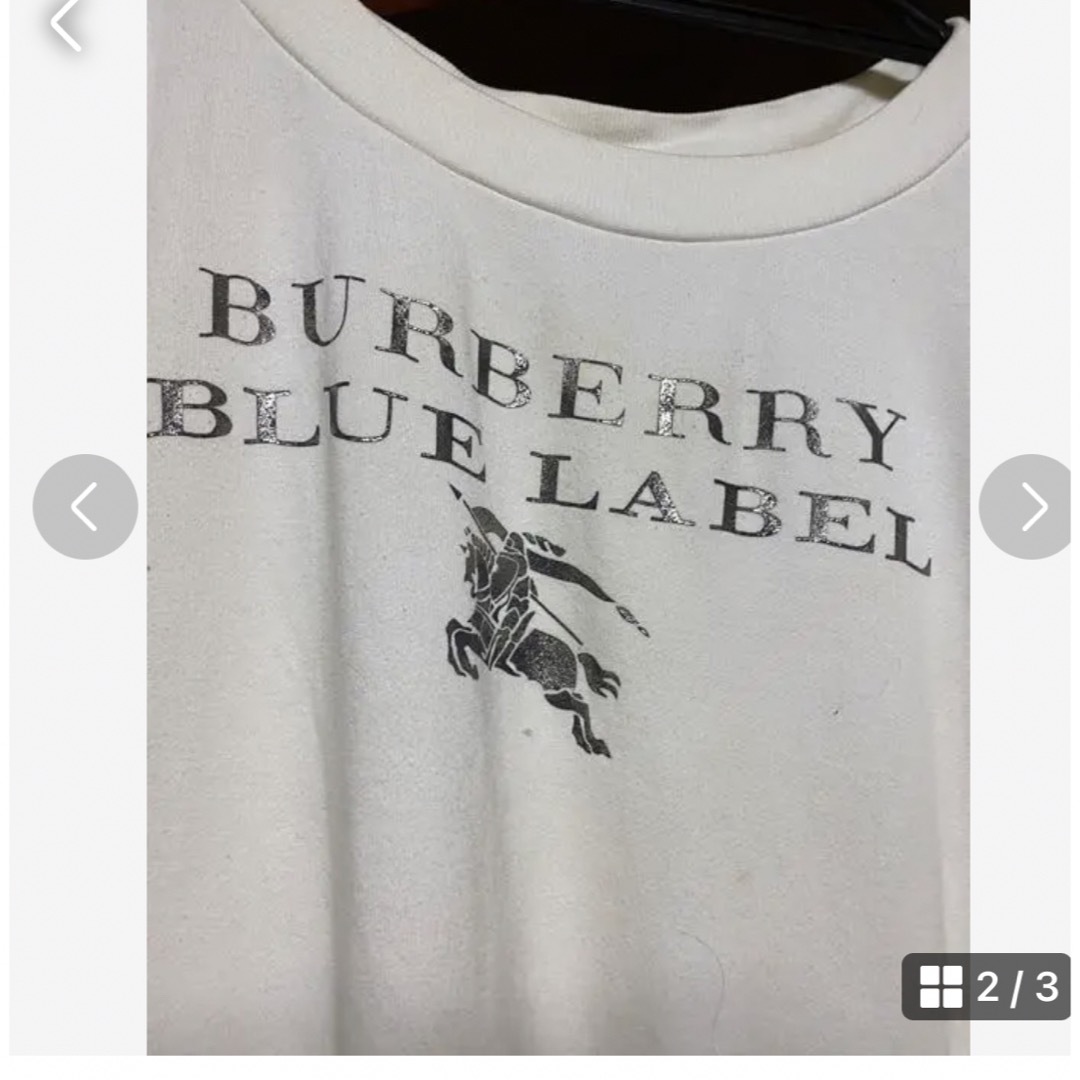 BURBERRY BLUE LABEL(バーバリーブルーレーベル)のバーバリー　ブルーレーベル レディースのトップス(トレーナー/スウェット)の商品写真