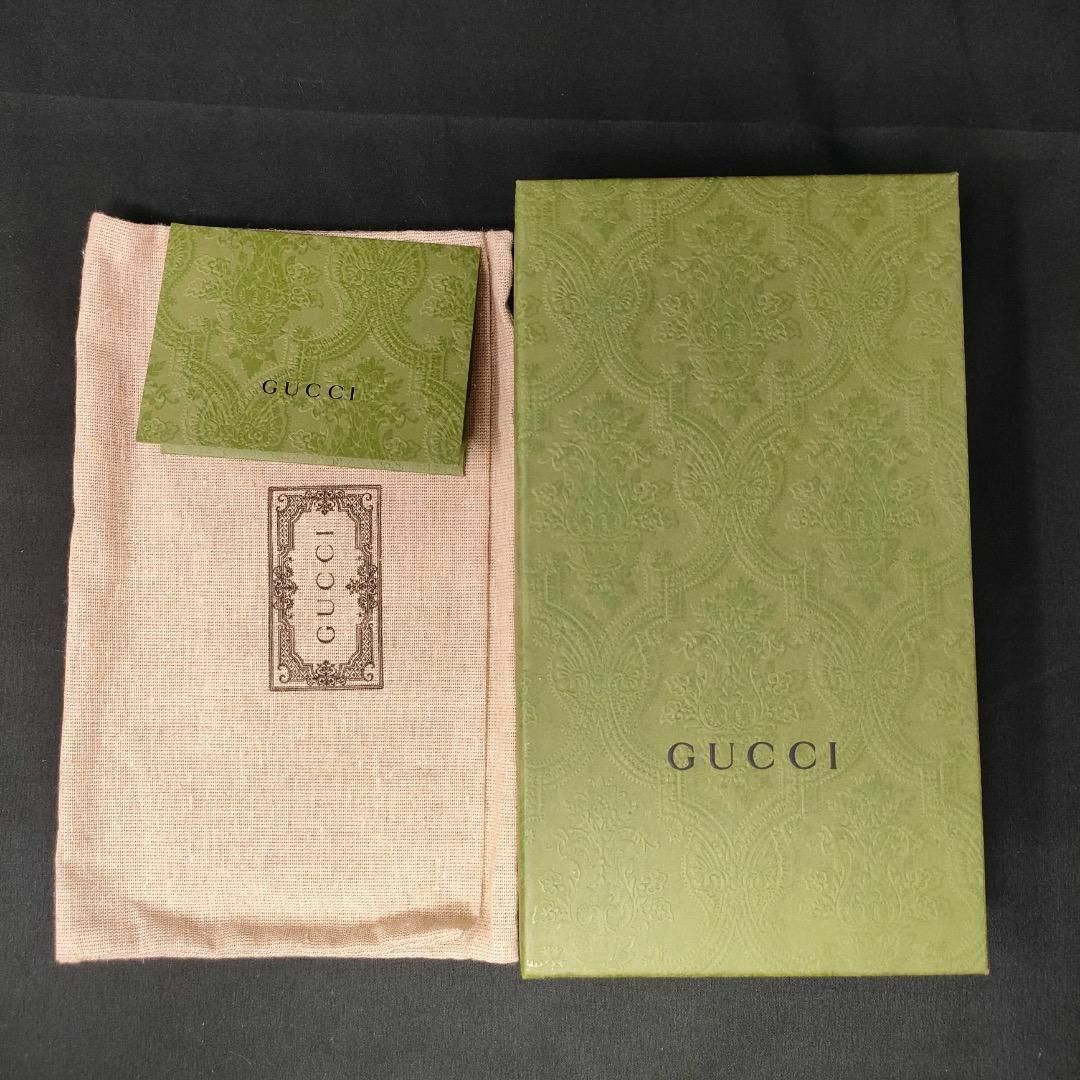 Gucci(グッチ)のグッチ 625563 エンボス オーガナイザー 長財布 メンズのファッション小物(長財布)の商品写真