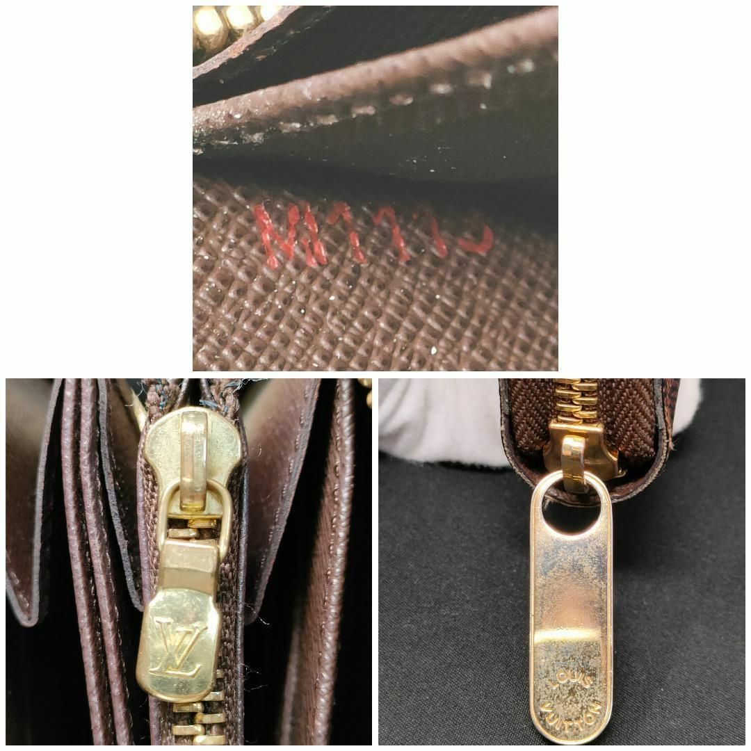 LOUIS VUITTON(ルイヴィトン)のルイヴィトン N60015 ダミエ ジッピーウォレット 長財布 メンズのファッション小物(長財布)の商品写真