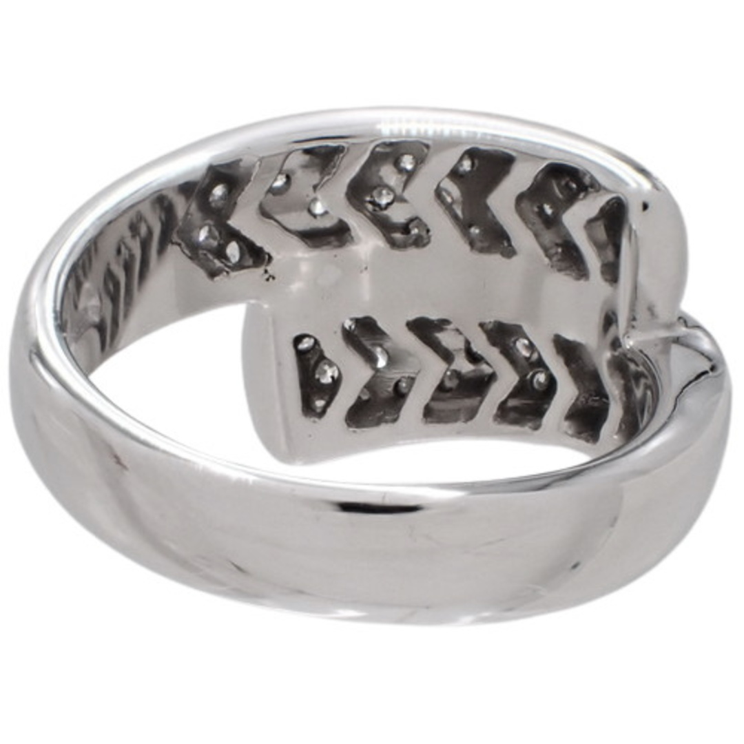 Damiani(ダミアーニ)のダミアーニリング・指輪 パヴェ ダイヤモンド リング K18 ホワイトゴールド WG シルバー銀 40802059924 レディースのアクセサリー(リング(指輪))の商品写真