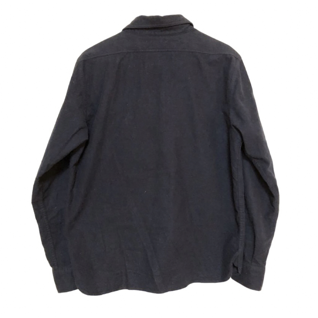TENDERLOIN(テンダーロイン)のキムタク着 テンダーロイン シャモアクロス シャツ ネイビー メンズのトップス(シャツ)の商品写真