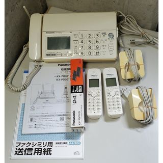 Panasonic - パナソニック FAXファックス電話 子機2台 おたっくす 新品