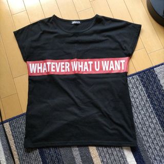 アナップ(ANAP)のANAP★黒Tシャツ(Tシャツ(半袖/袖なし))