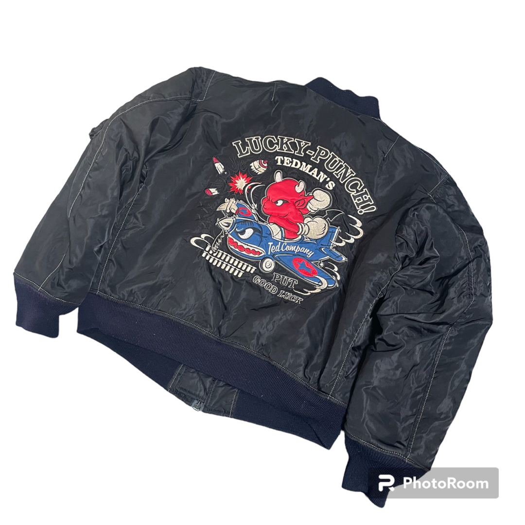 美品」TEDMAN テッドマン ビンテージ シングルライダースジャケット 42