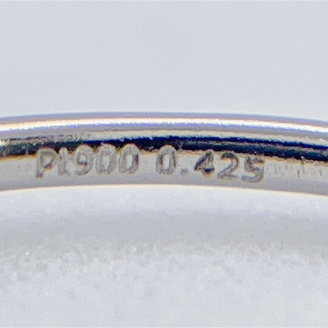 新品 天然ダイヤモンド 0.4ct 一粒 プラチナ リング 11.5号 指輪