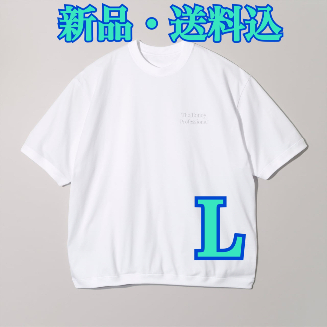 ☆L・新品・送料込☆ennoy Short sleeve hem rib tee-