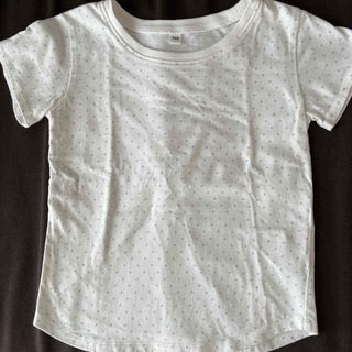 ムジルシリョウヒン(MUJI (無印良品))の無印　ドットTシャツ　サイズ100(Tシャツ/カットソー)