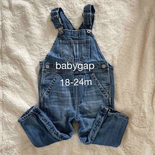 ベビーギャップ(babyGAP)のbabygap デニムサロペット18-24m(パンツ/スパッツ)