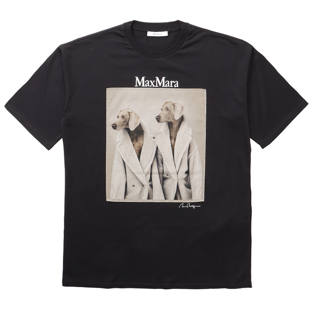 新品未使用 Max Mara(マックスマーラ) TACCOウェグマンTシャツ 黒