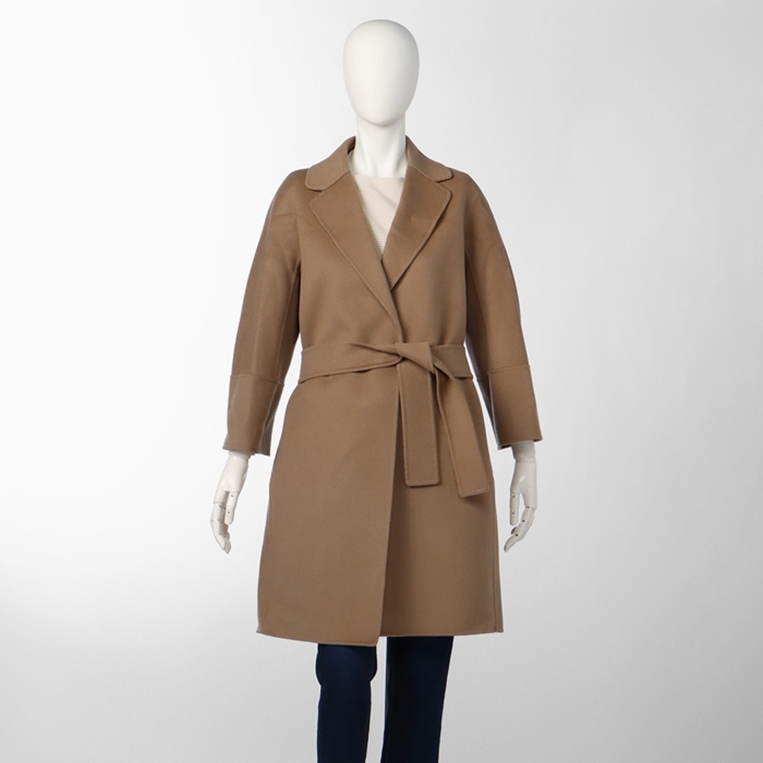 美品 ′S MAX MARA クチートアマーノ フーディ ダブルフェイスコート