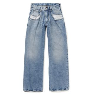 21aw Maison Margiela ロゴ ストレートジーンズ デニム