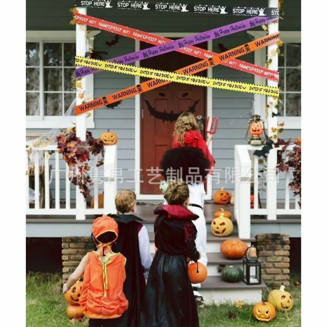 デコレーションテープ♡オシャレインスタ映えハロウィンパーティーインテリア紫クロ黒の通販 by りん 単品 ハロウィン バルーン かぼちゃ 大きい 飾り付け イベント