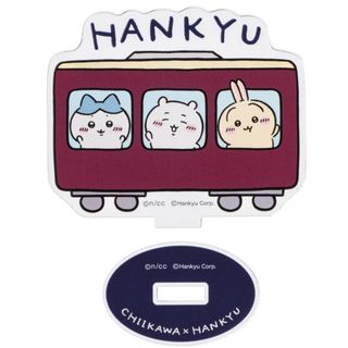 チイカワ(ちいかわ)のちいかわ　阪急　アクスタ　ハチワレ　うさぎ　アクリルスタンド(キャラクターグッズ)