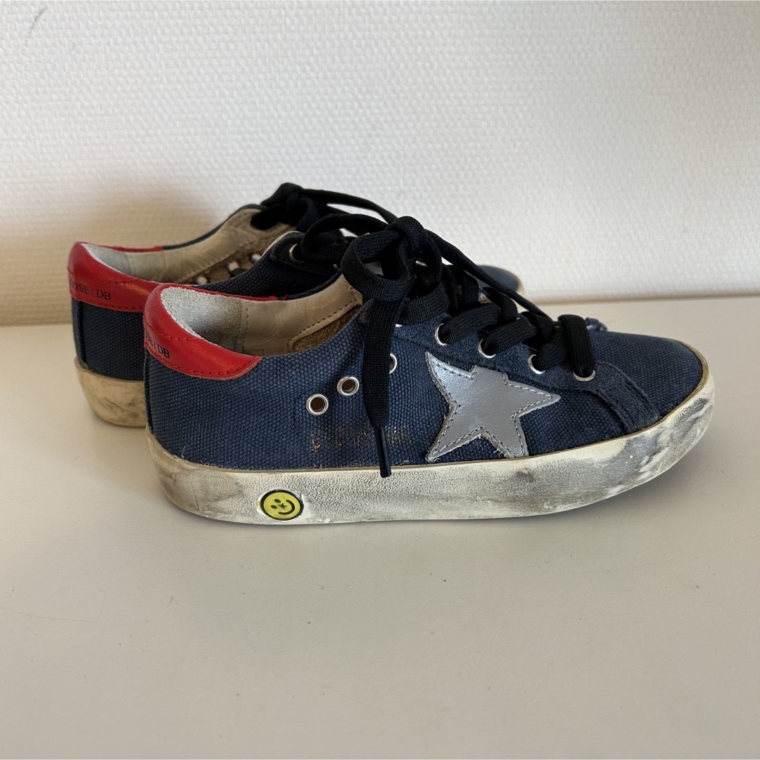 GOLDEN GOOSE(ゴールデングース)の✳︎着用数回✳︎ ゴールデングース  キッズ　スニーカー　17㎝　18㎝ キッズ/ベビー/マタニティのキッズ靴/シューズ(15cm~)(スニーカー)の商品写真