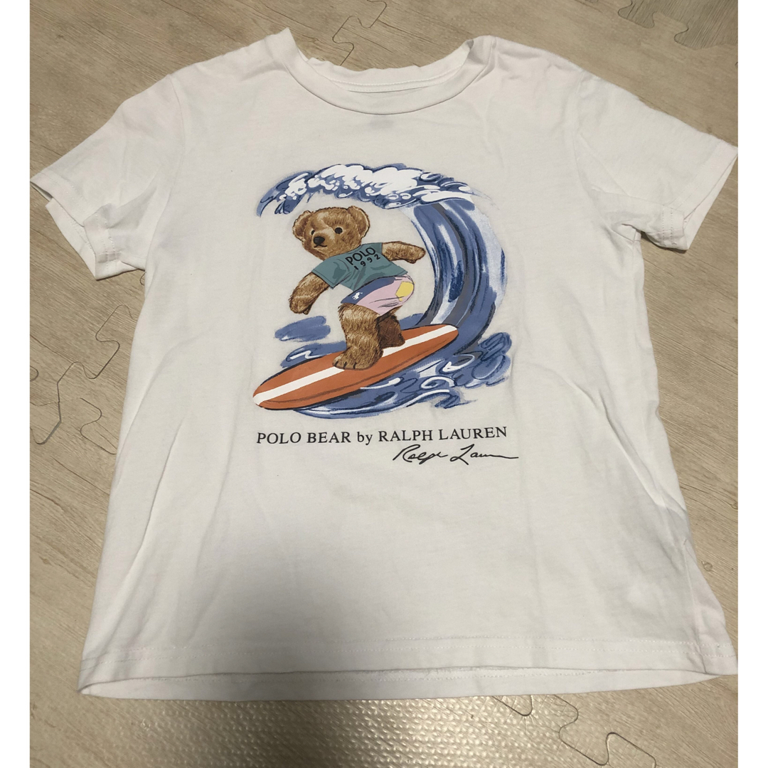 POLO RALPH LAUREN(ポロラルフローレン)のポロベアTシャツ 120cm キッズ/ベビー/マタニティのキッズ服女の子用(90cm~)(Tシャツ/カットソー)の商品写真