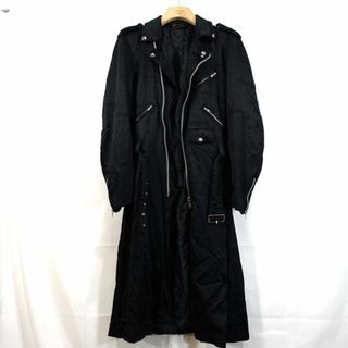 BLACK COMME des GARCONS ライダースベスト　ロング