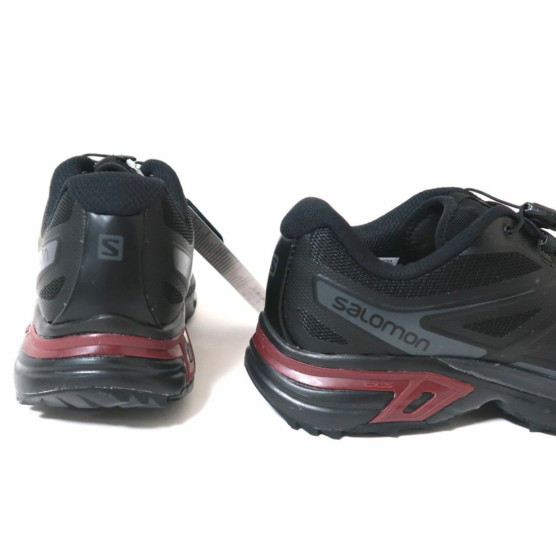 SALOMON XT-6 ADVANCED black red スニーカー 28