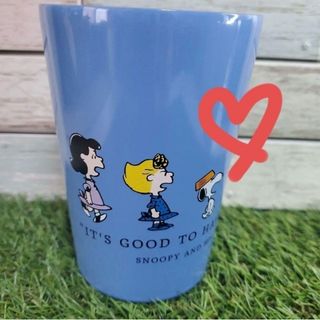 ピーナッツ(PEANUTS)の新品！スヌーピー ステンレスタンブラー PJ-1801ブルー(タンブラー)