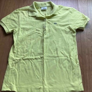 ラコステ(LACOSTE)の黄緑色　ラコステ　ポロシャツ40(ポロシャツ)
